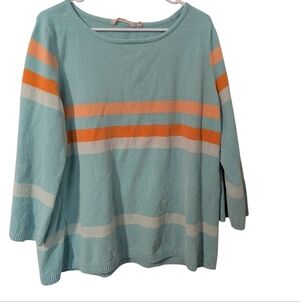 Soft Surroundings,Striped Women's Sweater,Size Xl